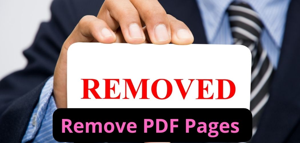 Remove PDF Pages